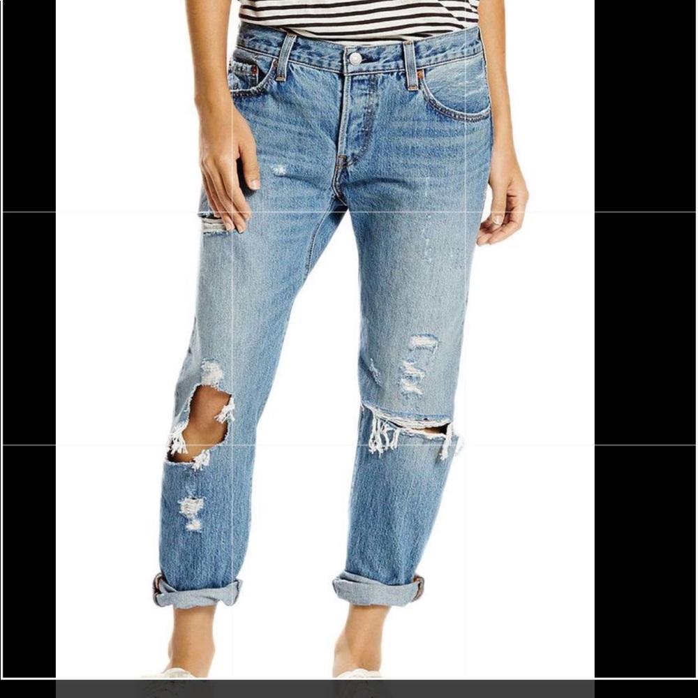 Levi’s 501CT boyfriend jeans